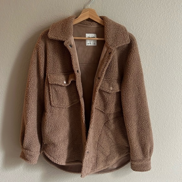 Abercrombie Sherpa button down jacket - Picture 1 of 3